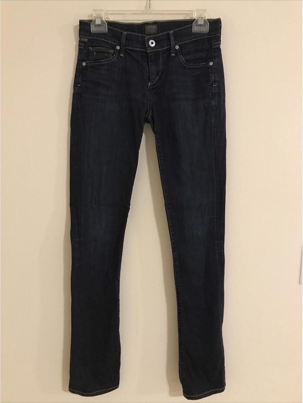 Citizens of Humanity Womens Blue Size 26 Ava Low Rise Straight Leg Jeans! M268